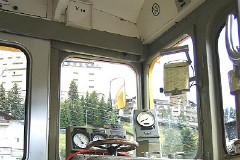 RhB (Rhätische Bahn), St. Mortiz, 10. July 2004
